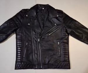 Vestes en cuir véritable pour hommes, style moto, décontractées, hiver 2026, entièrement personnalisables - Product Image 5