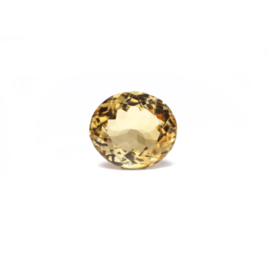 Natural Citrine Gemstone 4.5 Carat Certified Wholesale Yellow 20mm Jewelry Making - Product Image 1