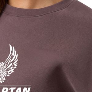 เสื้อสเวตเชิ้ตทรงหลวม Plum Relaxed Fit สำหรับผู้หญิง แขนยาว สไตล์ลำลอง สตรีทแวร์ ใส่สบาย แฟชั่นทันสมัย - Product Image 3