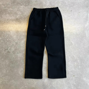 Ensemble survêtement homme de haute qualité, comprenant un sweat à capuche et un pantalon de survêtement court, en molleton de coton épais 600 g/m², style streetwear uni - Product Image 3