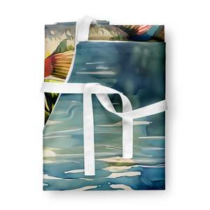 Delantal de lubina grande Multicolor Unisex para cocinar, manualidades para hornear, jardinería, servidor de cocina para adultos, hombres y mujeres - Product Image 3