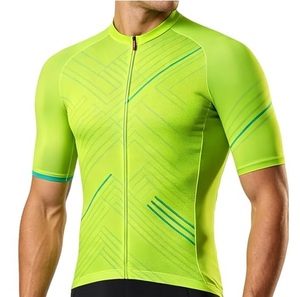 Maillot de Ciclismo Transpirable, Ligero y de Alta Calidad, de Manga Corta, con Cierre Completo y Bolsillos Traseros, Estilo Personalizado con Color y Logotipo - Product Image 1