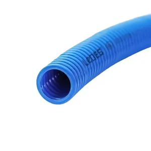 Ledes UL1653 listado 1/2 3/4 1 Polegada PVC Flexível Fio Corrugado Tubulação de Conduta Ent Tubulação Elétrica Não Metálica