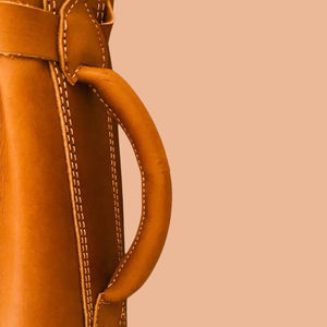 Sac de golf de luxe de la série Signature, fabriqué en cuir PU, de haute qualité, léger et de grande capacité - Product Image 5