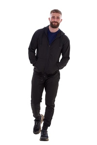 Premium Selling Mens <b>Plain</b> <b>Tracksuit</b> Zipper Hooded Sweatshirt Custom Color Long Sleeve Custom Made Men's <b>Tracksuits</b> - Product Image 3