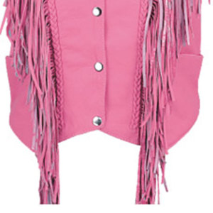 <b>Womens</b> <b>Suede</b> Cowboy Fringe Vest Western Leather Sleeveless <b>Jacket</b> Tassel Biker Festival Rodeo Fashion Supplier Premium - Product Image 5