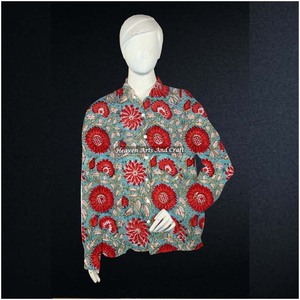 Ethnic Cotton In Multi-Colors Comfortable Bohemian Style Shirts For <b>Ladies</b> Bulk Women's Clothing India & Pakistan Clothing - Product Image 6