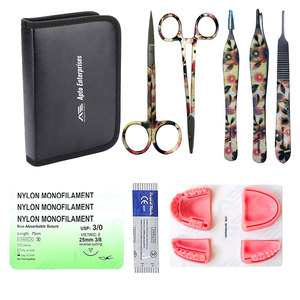 Kit Completo de Práctica de Sutura para Estudiantes de Medicina, Instrumentos Médicos de Primera Calidad con Herramientas de Acero Inoxidable - Product Image 1