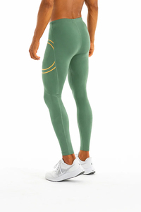 Pantalon de compression pour homme, séchage rapide, athlétique, pour l'entraînement, la course, leggings sans poche, pantalon de compression pour la gym - Product Image 2