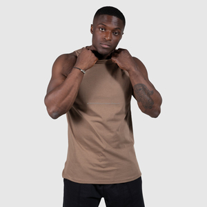 Nouveau débardeur sans manches pour homme, style urbain, effet vieilli et délavé, avec patchs, collection été 2025 - Product Image 1