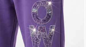 Pantalon de survêtement ample décontracté pour homme avec strass, en molleton, taille à cordon, style sportif, haute qualité, en polyester, pour le jogging et comme pyjama - Product Image 5