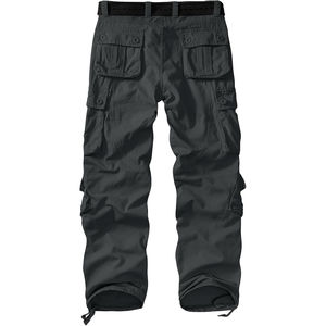 Pantalones Cargo Casuales para Hombre, Diseño Ajustado, Múltiples Bolsillos, Tela Cómoda para Uso Diario o Aventuras al Aire Libre - Product Image 4