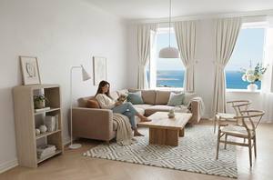 Étagère de présentation Bibliothèque à 3 niveaux Meuble de rangement Étagère ouverte Étagère sans dossier Bois d'hévéa MDF Placage chêne - Product Image 5