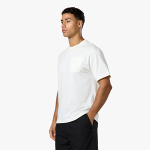 Camiseta Deportiva de Algodón Orgánico 100% con Logotipo Personalizado, Impresión Digital, Corte Holgado y Largo, Ecológica, Estilo Oxford - Product Image 3