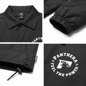 Chaqueta Deportiva Negra para Hombre, 100% Poliéster Tafetán 130gsm, Cortavientos con Cremallera, Personalizable, al por Mayor, OEM - Product Image 4