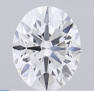 Diamante Cultivado en Laboratorio con Certificación IGI, 3.74 CT, Corte Ovalado Modificado H&A, Color E, Claridad VVS2, CVD LG 774604439, ROYAL GEMS, para Joyería - Product Image 1