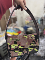 Tas Selempang Bordir Bohemian Modern India Buatan Tangan dengan Manik-Manik, Ringan, Kapasitas Besar, Tas Wanita untuk Acara Malam