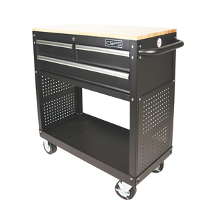 Heavy Duty Powder Coated Steel 3 Drawer <b>Tool</b> <b>Cabinet</b> Family keywords: for Garage Workshop Storage Use - Product Image 1