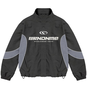 BRNDNME ชุดวอร์มแบบ unisex แขนยาว คอตั้ง สไตล์สปอร์ต แห้งเร็ว โพลีเอสเตอร์ ใส่ได้ในฤดูใบไม้ร่วง ไซส์ผู้ใหญ่ ทรงปกติ - Product Image 6
