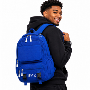 Sac à dos de voyage en polyester imperméable avec fermeture éclair, pour vêtements maçonniques, insignes et tenues de fraternité grecques - Product Image 1