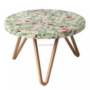 ที่วางเค้กทำจากไม้เรซิ่นแบบมีสไตล์สำหรับวางเค้กขนมหวานและสูตร - Product Image 2