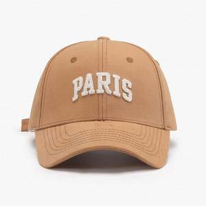 Gorra de Béisbol Unisex al por Mayor, Fábrica con Certificación BSCI, 100% Algodón, Sin Estructura, Suave, Bordado 3D de París, Personalizable - Product Image 6