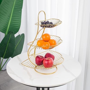Belle structure en fil métallique ouvert permettant un accès facile sous tous les angles, panier à fruits et en-cas qui améliore l'efficacité et le flux dans la cuisine. - Product Image 3