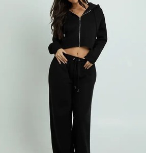 Conjunto de Sudadera y Pantalones de Corte Holgado para Mujer, Fabricante de Ropa al por Mayor con Logotipo Personalizado OEM/ODM y Marca Privada - Product Image 1