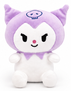 Peluche de Kuromi, juguete de peluche suave de Kuromi, lindo peluche de Kuromi, muñeco de Kuromi kawaii, peluche de personaje de anime, peluche negro y rosa, juguete suave para abrazar. - Product Image 1