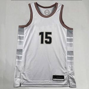 OEM personalizado unisex de secado rápido uniforme de baloncesto transpirable ropa deportiva para hombres con logotipo impreso nuevo modelo de conjunto - Product Image 5