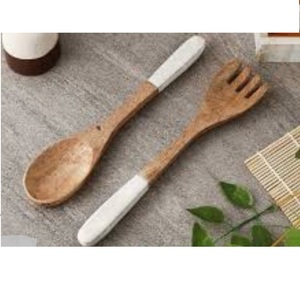 Home Hotel Restaurant Wooden Cutlery Use Handcrafted Wooden Cutlery for Kitchen <b>Tabletop</b> Flatware Sets - Product Image 6