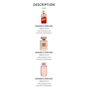 Coffret cadeau de parfum pour femme en 3 pièces, longue durée, 3 parfums différents, 3,4 fl.oz/bouteille, modèle D0100XUMSMW, vacances, rendez-vous, quotidien - Product Image 6