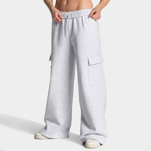 <b>Women</b> Winter Fleece Ribbed Sweatpants Soft Casual <b>Jogger</b> Pants Drawstring Elastic Waist Relaxed Fit Lounge Bottoms Custom - Product Image 1