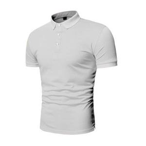 Meilleur design, prix abordable, chemise à manches courtes en coton et polyester tricoté, respirante, pour hommes, avec poche, légère, en promotion - Product Image 3