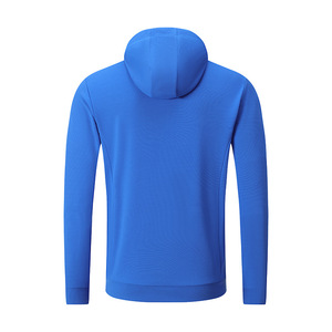 Men's Gradient Color Hooded Sports <b>Jacket</b> Quick Dry Breathable Zipper Front Long Sleeve <b>Slim</b> <b>Fit</b> Spring Autumn Wear - Product Image 3