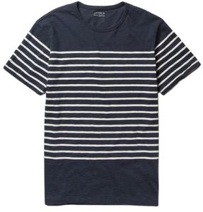 เสื้อยืดคอกลมลำลองผู้ชาย คุณภาพสูง ผ้าฝ้าย 100% แขนสั้น สกรีนลายตามสั่ง พิมพ์ซิลค์สกรีนจำนวนมาก ผ้าถัก - Product Image 1