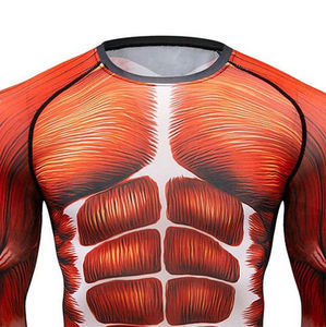 Maillots de bain athlétiques pour hommes à séchage rapide, hauts de plongée en spandex flexible, chemises de plage – Prix de gros - Product Image 6