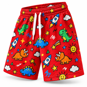 Pantalones Cortos Deportivos de Malla Transpirables de Secado Rápido para Niños y Niñas, Ideales para Baloncesto y Running, Venta al por Mayor 2026 - Product Image 4