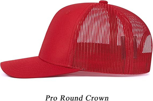 Gorras de Béisbol de Malla Tipo Trucker Richardson al por Mayor, de Alta Calidad, con Logotipo Bordado Personalizado - Product Image 3