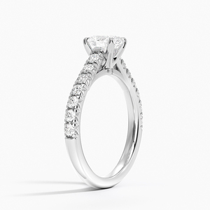 BOJ <b>Ring</b> 094 Oval Cut 925 <b>Silver</b> Halo Stone Prong Setting <b>Solitaire</b> Diamond <b>Ring</b> 2ct D Color VVS1 Moissanite GRA Certified Sale - Product Image 2