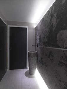 Revêtement mural flexible en pierre écologique de luxe Anutman, feuille de marbre rustique 100 % naturelle, imperméable et durable pour l'entrée d'un appartement - Product Image 3