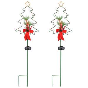 Luz de estaca solar para luces LED decorativas para exteriores de árbol de Navidad - Product Image 1