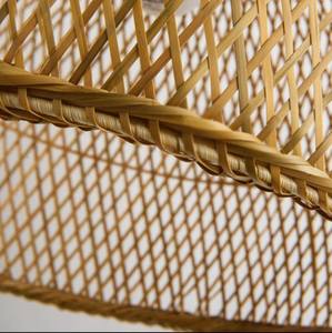 Modern Bamboo Wicker Chandelier Pendant Handicraft Night <b>Light</b> for Indoor Installation Home Decor & Hotel ODM Wholesale Supply - Product Image 3