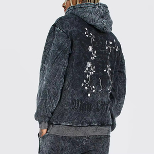Custom Embroidered Logo <b>Men</b> Tracksuit <b>Men</b> Piece Set <b>Coat</b> Hoodies Pants Oversized Hoodie Fit Joggers Suits - Product Image 4