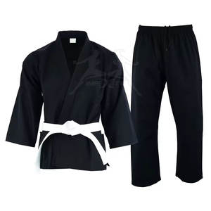 Uniforme de Karate de Tela de Algodón Premium con Ajuste Cómodo para Escuelas de Artes Marciales y Sesiones de Práctica - Product Image 3