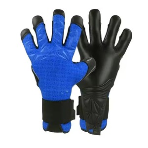 Gants de gardien de but de football unisexes neufs, directement de l'usine, 25 modèles, en latex, à doigts complets, antidérapants, résistants à l'usure, respirants, avec fermeture auto-agrippante - Product Image 1