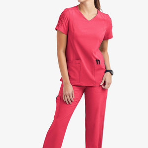 Wholesale Plus Size Medical Scrub Uniform Cheap Price Hot Sale Medical Scrub Uniform For Sale - Product Image 1
