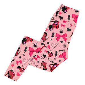Sublimation Standard <b>Thickness</b> Elastic Waist Women's <b>Leggings</b> Tight Slim Fit Running Gym Ladies Tight Trouser <b>Legging</b> For Adults - Product Image 6