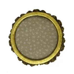 Plateau de service en métal fait main de qualité supérieure avec un design élégant et contemporain de luxe, design vintage fait main pour la présentation de mariage - Product Image 2