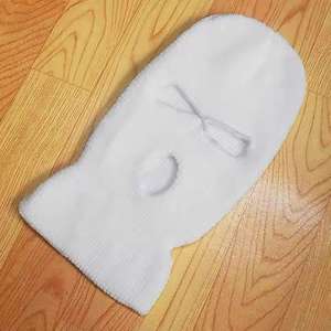 หน้ากากสกีแบบมีฮู้ดสีดำพร้อมโลโก้สั่งทำ  หน้ากากปิดหน้าสำหรับขี่มอเตอร์ไซค์  หน้ากากสกีฤดูร้อน  บาลาคลาวาสำหรับขี่มอเตอร์ไซค์ - Product Image 3